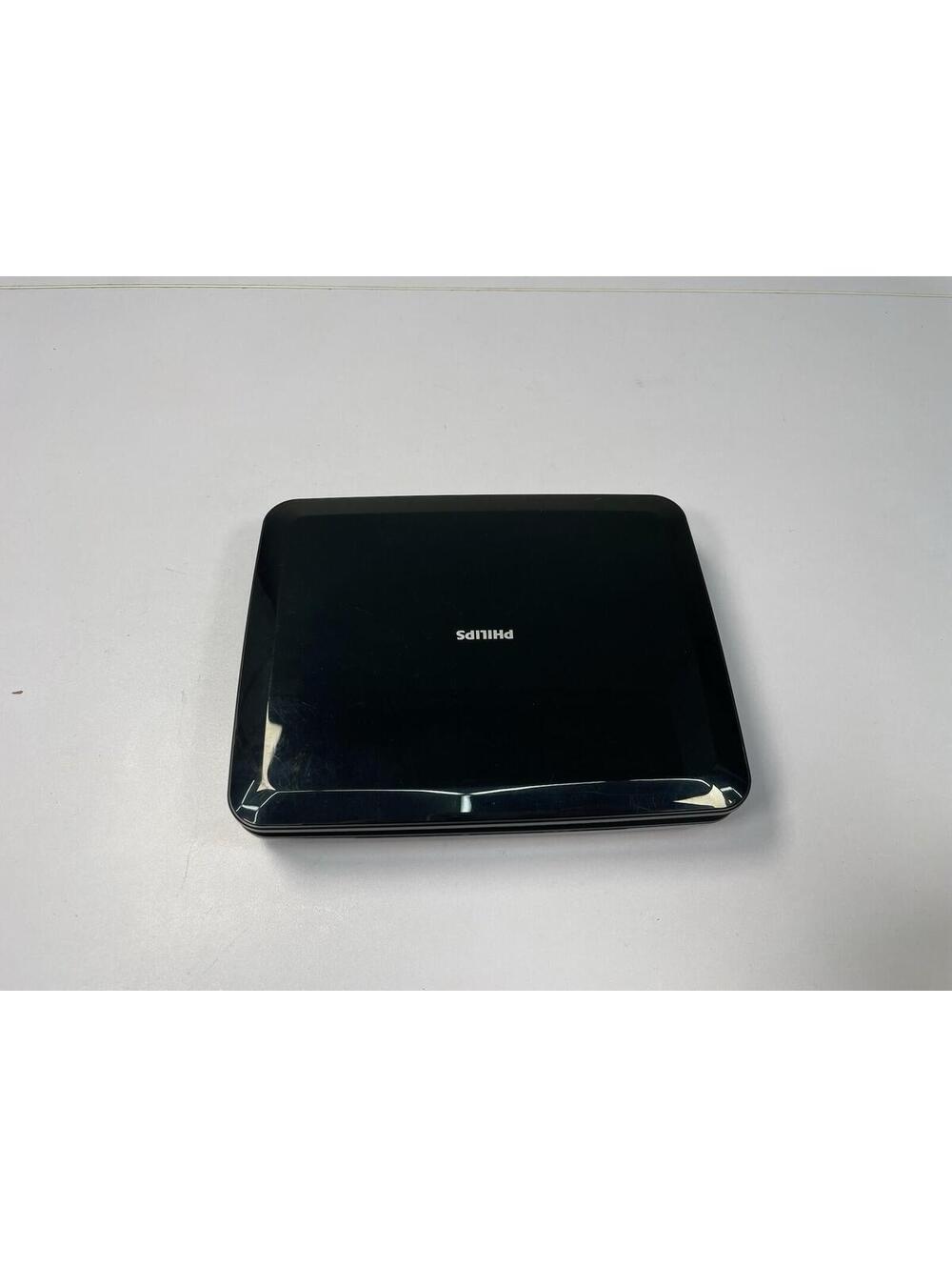 Philips PET741B/37 Portable DVD Player 7” w Car Charger Case Tested Works